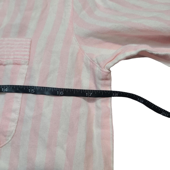 VICTORIA'S SECRET pink striped PJ top XS - Picture 5 of 7